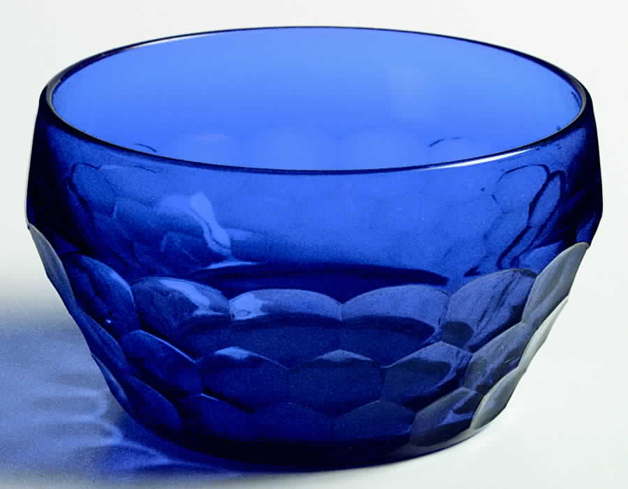 Georgian Cobalt Blue Finger Bowl by Fenton-1