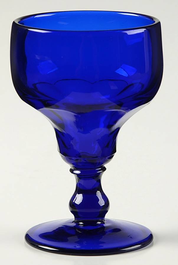 Georgian Cobalt Blue Claret Wine by Fenton-1