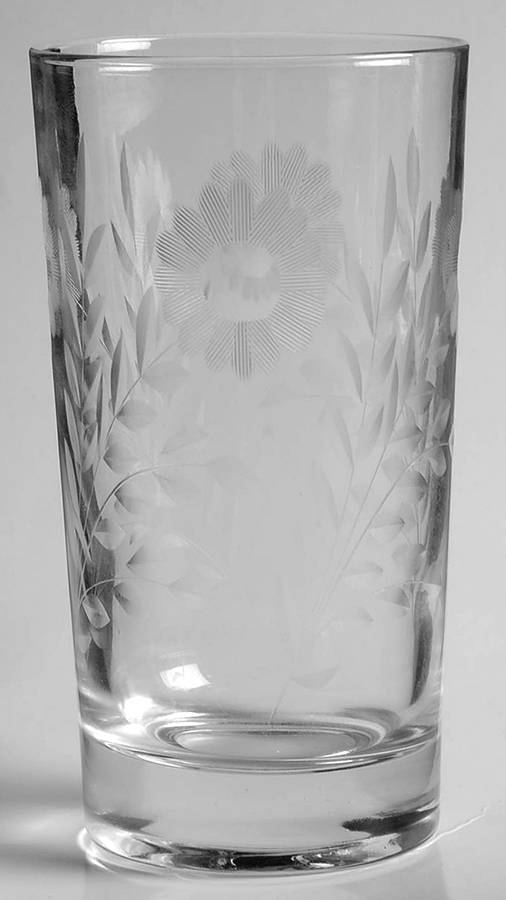 Carol (Smooth Bulbous Stem) 8 Oz Flat Tumbler by Flemington-1