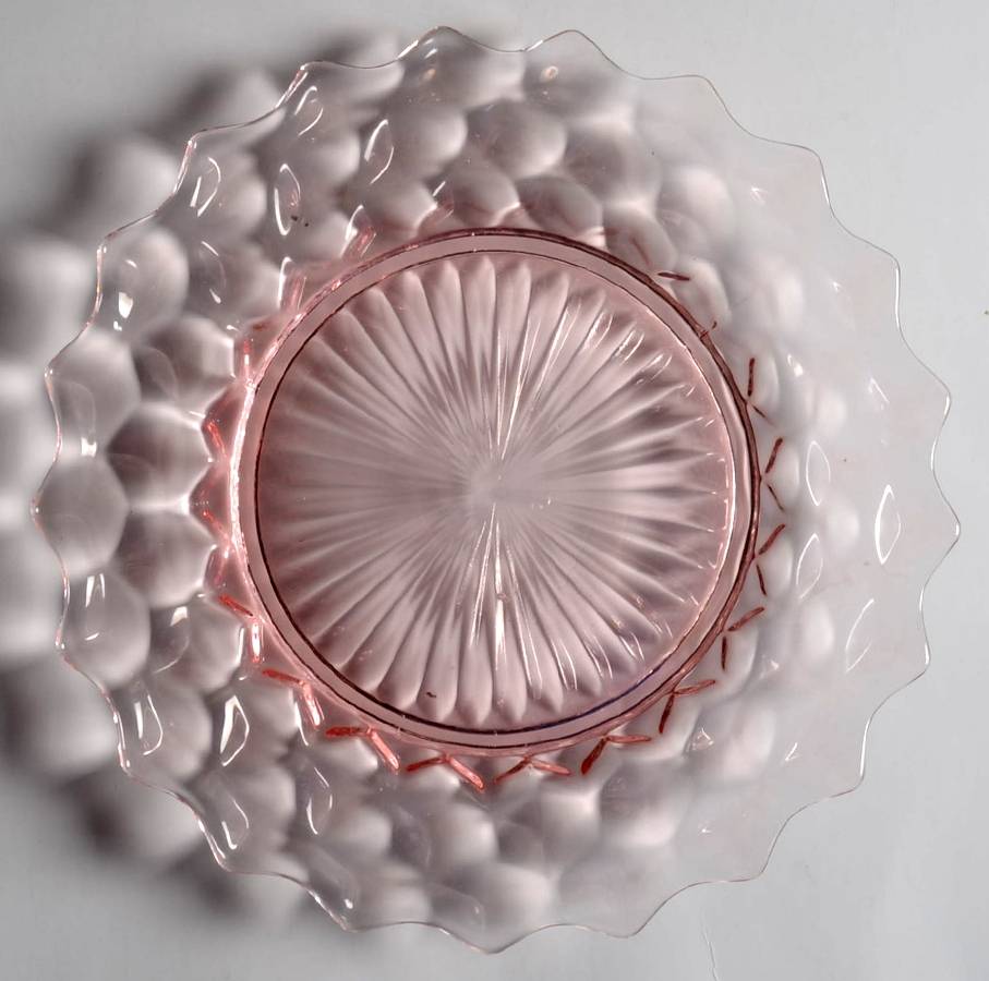 American Clear (Stem 2056) Pink Dinner Plate by Fostoria-1