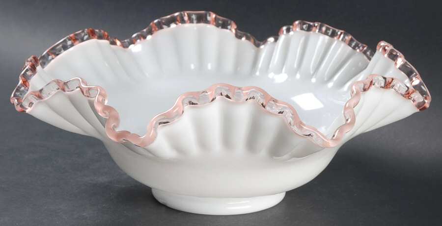 Rose Crest 10" Round Bowl by Fenton-1