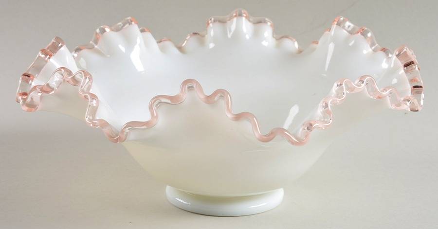 Rose Crest 8" Round Bowl by Fenton-1