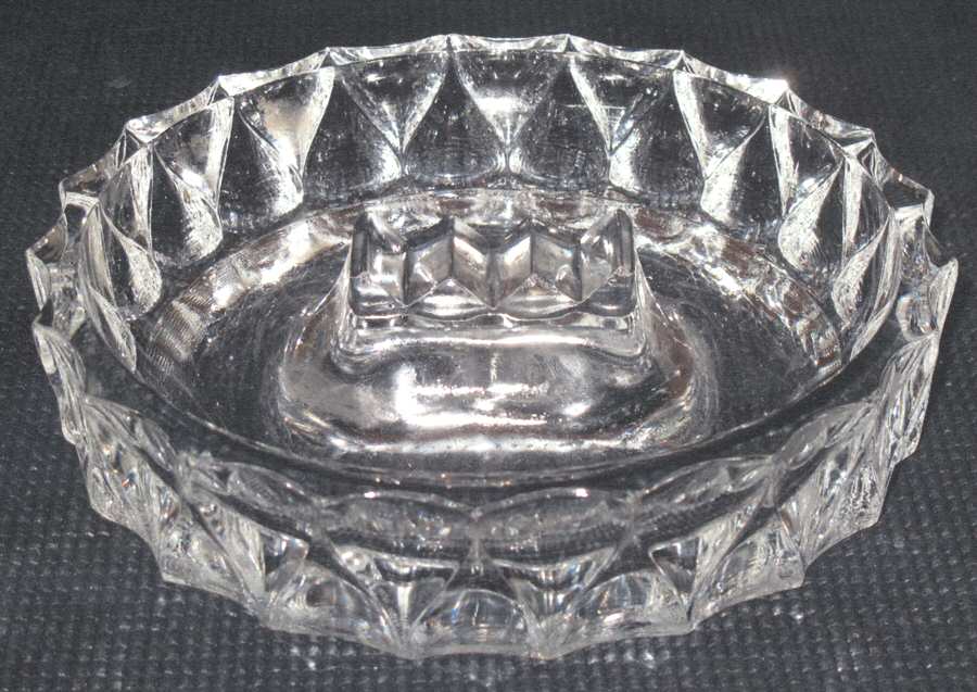 Facets Clear 7" Ashtray by Fostoria-1