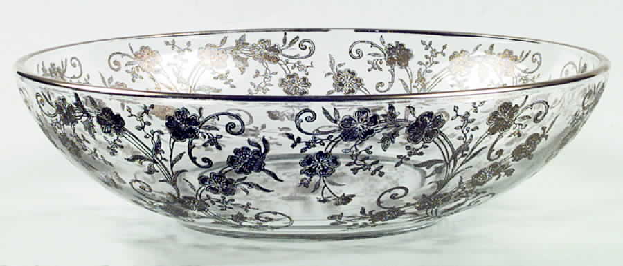 Buttercup (Gold Encrusted, Stem 6030) 9" Salad Bowl by Fostoria-1