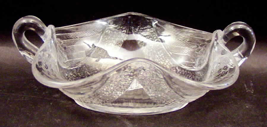 Swan Clear 6" Swan Dish by Fenton-1