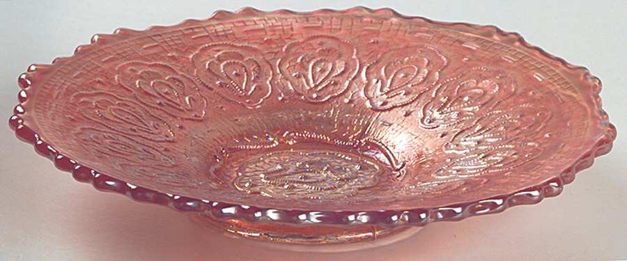 Persian Medallion Marigold (Carnival) 6" Decorative Plate by Fenton-1