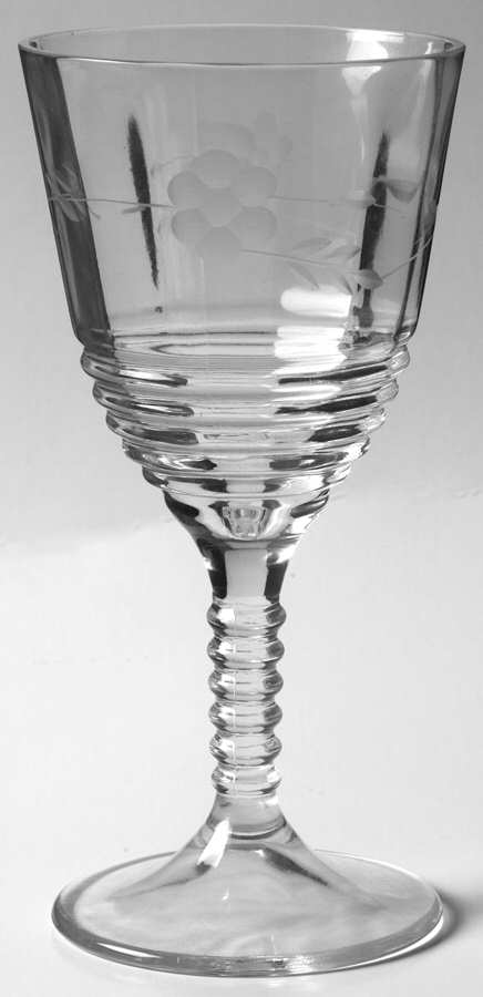 145R-14 Water Goblet by Federal Glass -1