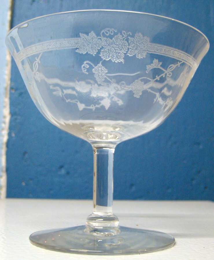 Modern Vintage (Optic) Low Sherbet by Fostoria-1