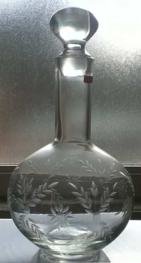 Coronation Decanter & Stopper by Fostoria-1