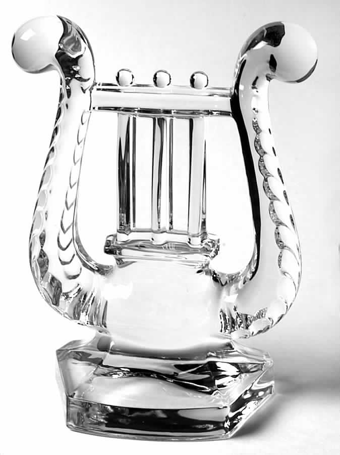 Lyre (Giftware) Bookend by Fostoria-1