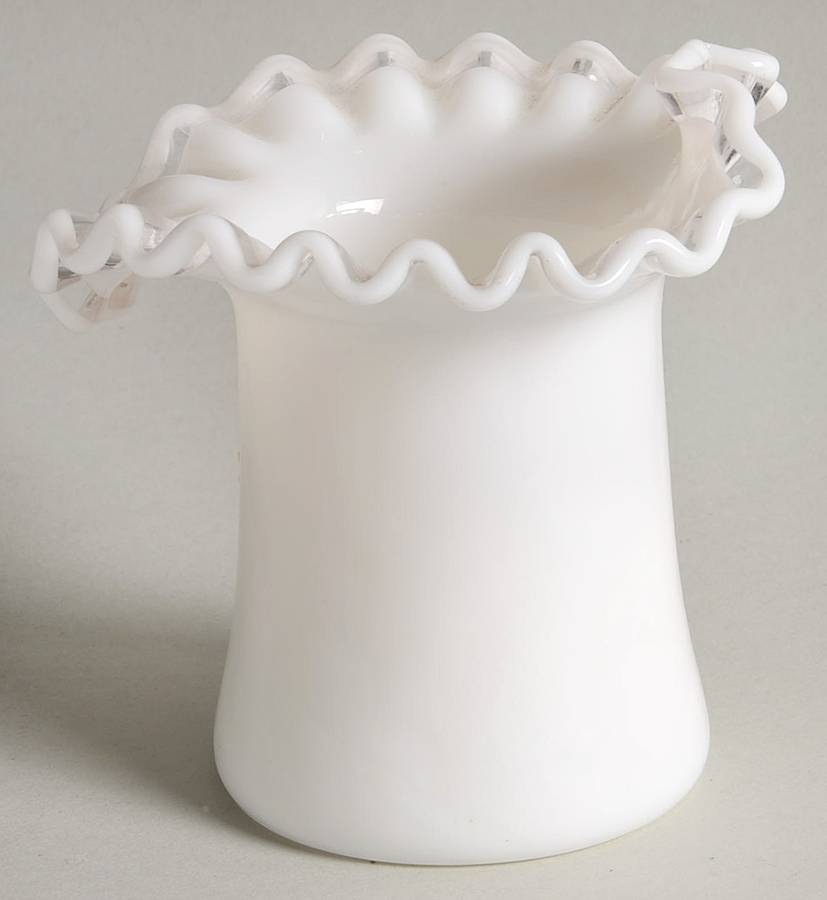 Crystal Crest 4" Topper (Top Hat) by Fenton-1