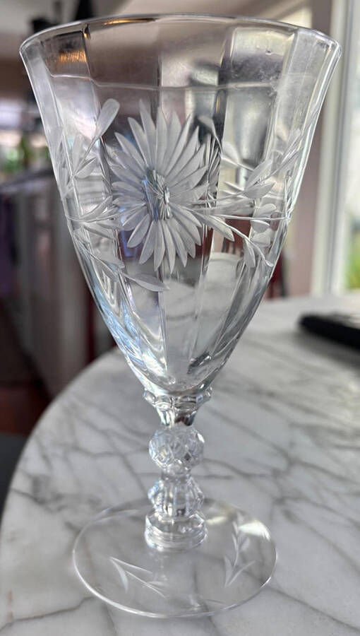 6026-1 Low Water Goblet by Fostoria-1