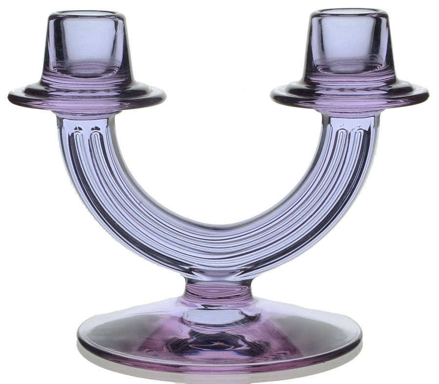 2447 Wisteria Double Light Candlestick by Fostoria-1