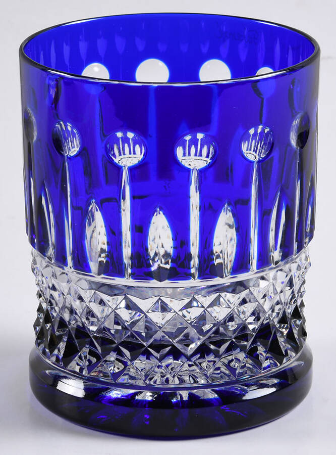 Xenia Cobalt Blue Double Old Fashioned by Faberge-1