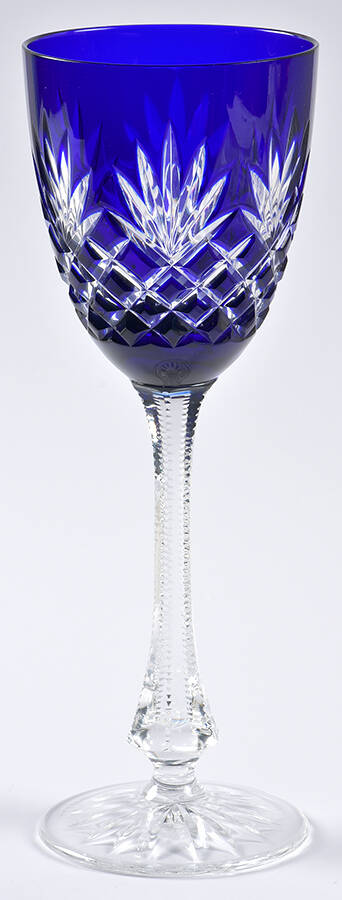 Odessa Cobalt Blue Hock Wine by Faberge-1