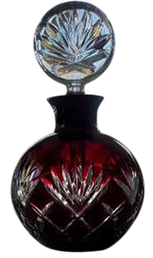 Odessa Round Perfume Bottle & Stopper by Faberge-1