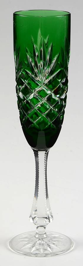 Odessa Green Fluted Champagne by Faberge-1