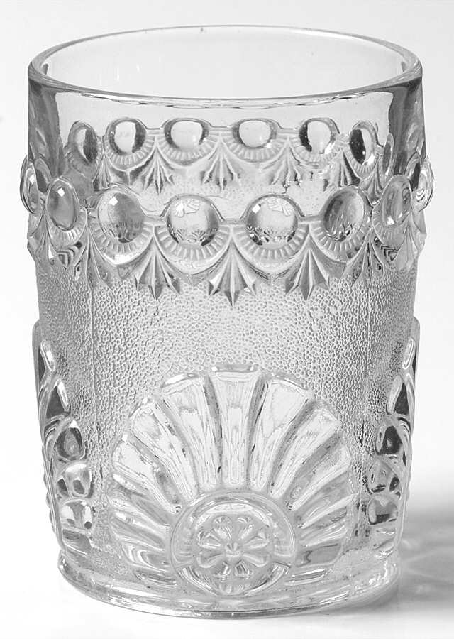 Shell and Jewel Clear 8 Oz Flat Tumbler by Fostoria-1