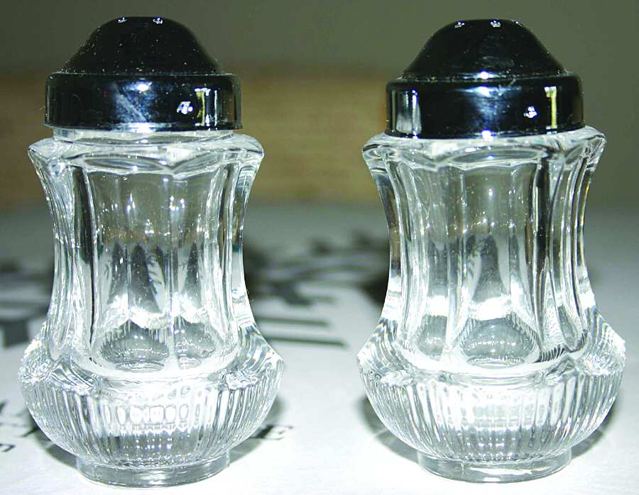 Salem (Giftware) Shaker Set with Metal Lids by Fostoria-1