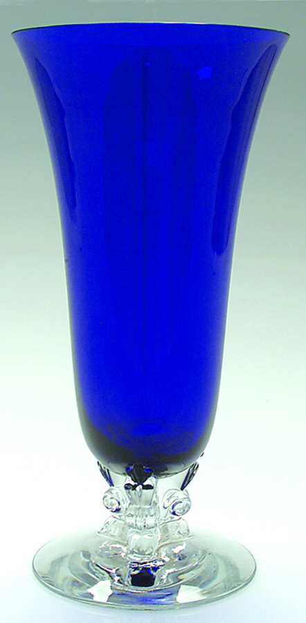 2470 Cobalt 9" Flower Vase by Fostoria-1