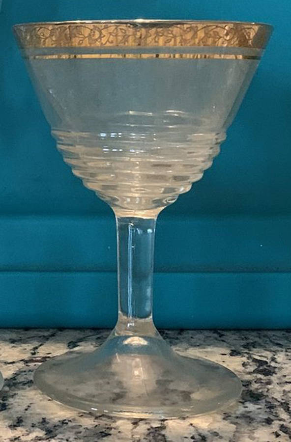 145-3 Champagne/Tall Sherbet by Federal Glass -1