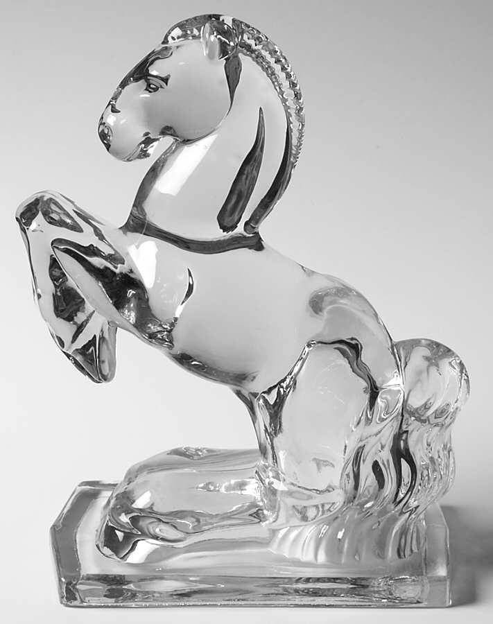 Animals & Figurines #2564 Rearing Horse Bookend by Fostoria-1