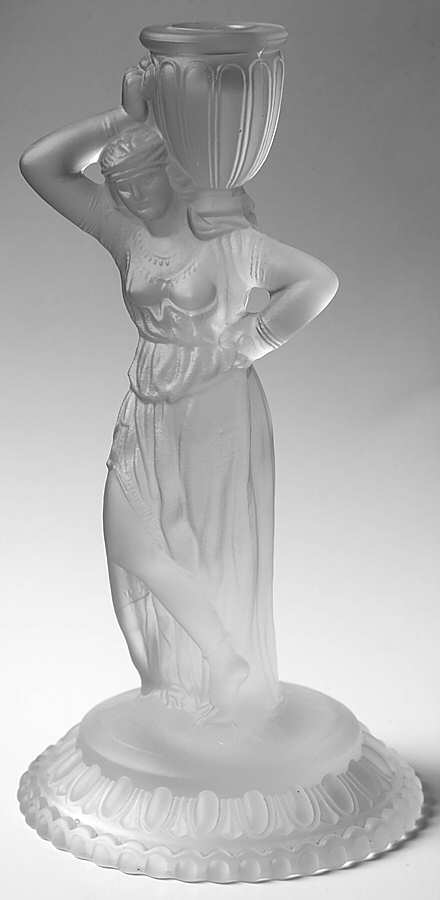 Animals & Figurines Rebecca Candlestick by Fostoria-1