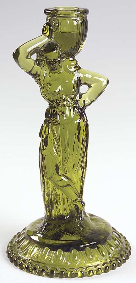 Animals & Figurines Rebecca Candlestick by Fostoria-1