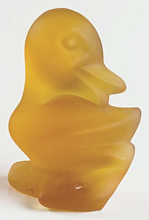 Animals & Figurines #2632/405 Duckling "A" Head Back by Fostoria-1