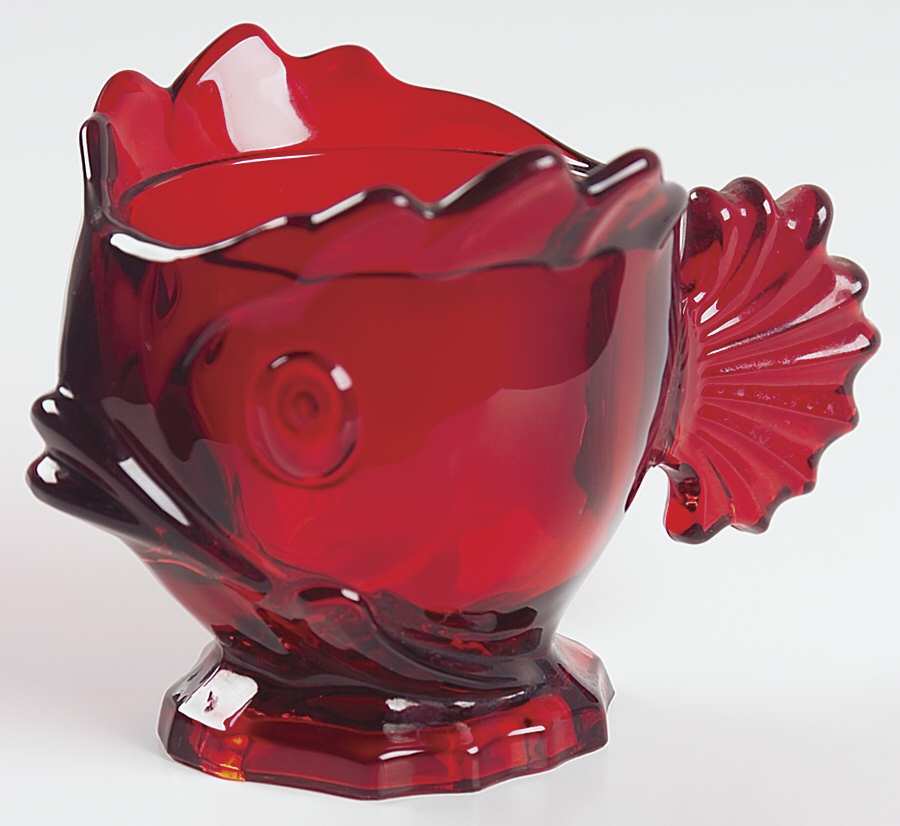 Animals & Figurines #2497 Fish Seafood Cocktail by Fostoria-1