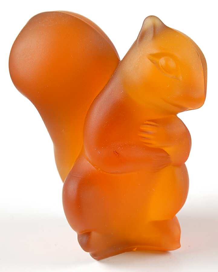Animals & Figurines #2631/702A Sitting Up Squirrel by Fostoria-1