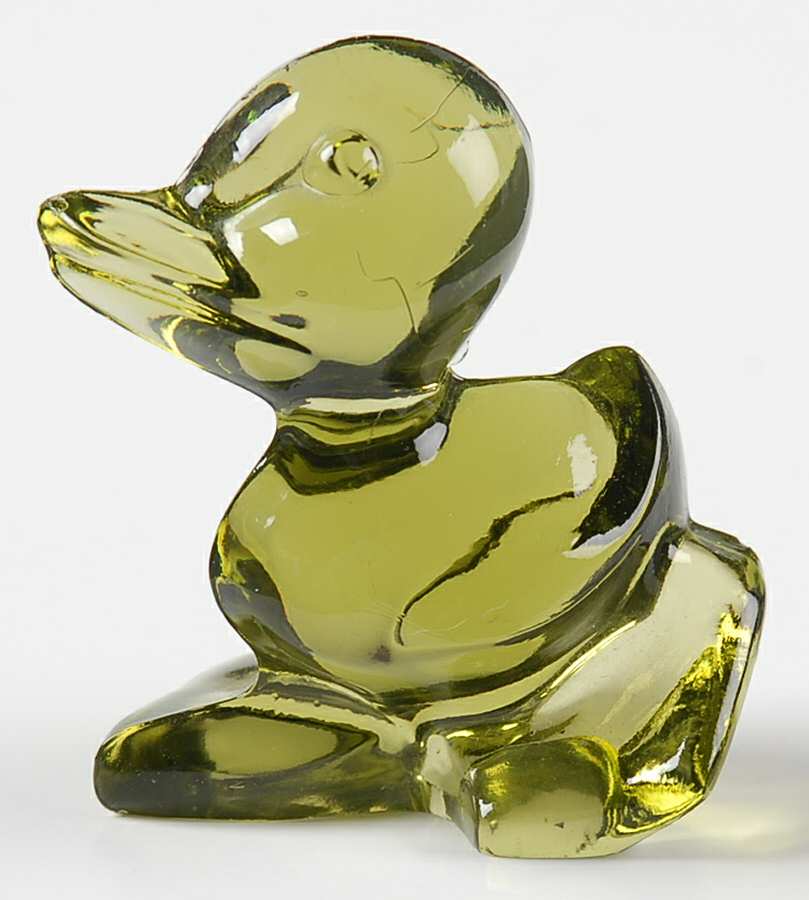 Animals & Figurines #2632/406 Duckling "B" Walking by Fostoria-1