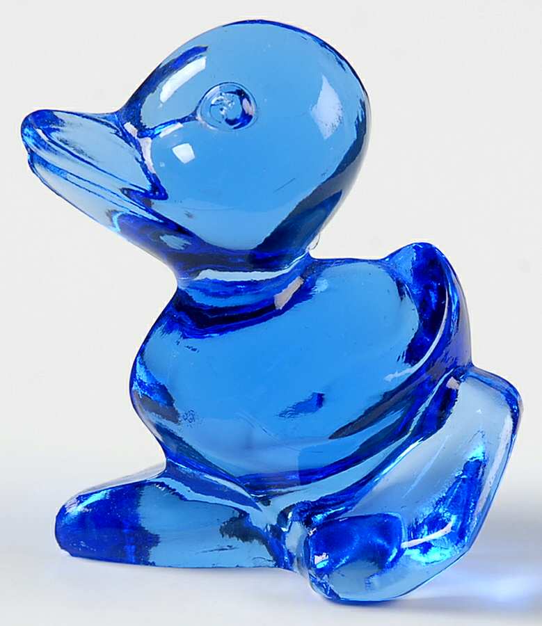 Animals & Figurines #2632/406 Duckling "B" Walking by Fostoria-1