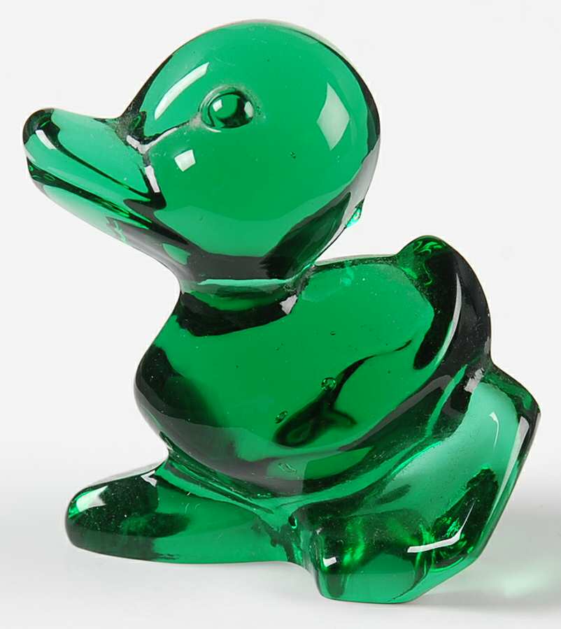Animals & Figurines #2632/406 Duckling "B" Walking by Fostoria-1