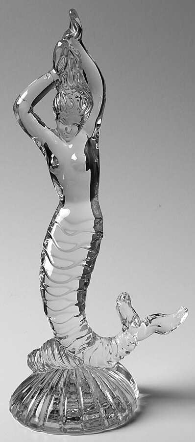 Animals & Figurines Mermaid by Fostoria-1