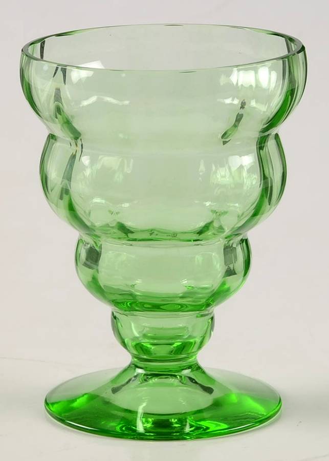 4101 Green 2 1/2 Oz Footed Tumbler by Fostoria-1