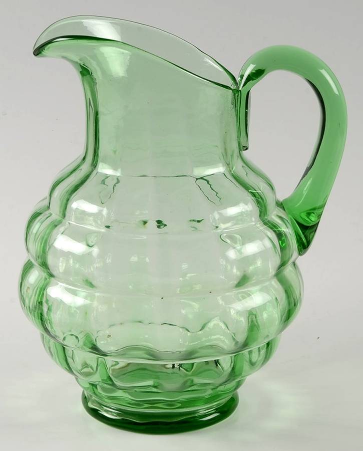 4101 Green 74 Oz Pitcher by Fostoria-1