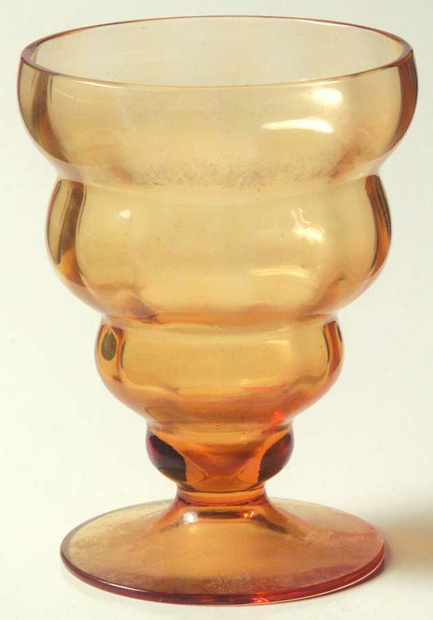 4101 Amber 2 1/2 Oz Footed Tumbler by Fostoria-1