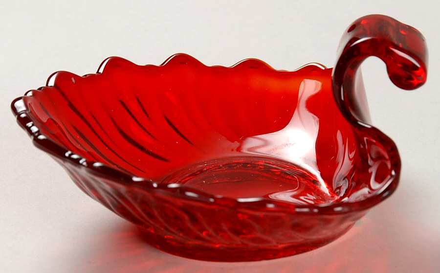 Decorator Collection Ruby Handled Bon Bon by Fostoria-1