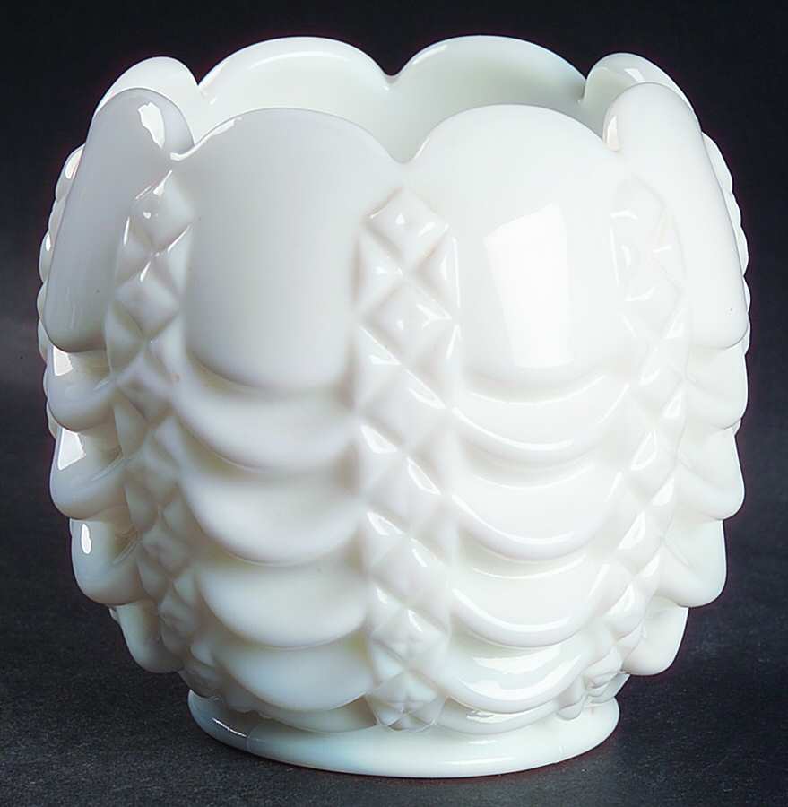 1200 Milkglass 4" Rose Bowl by Fostoria-1