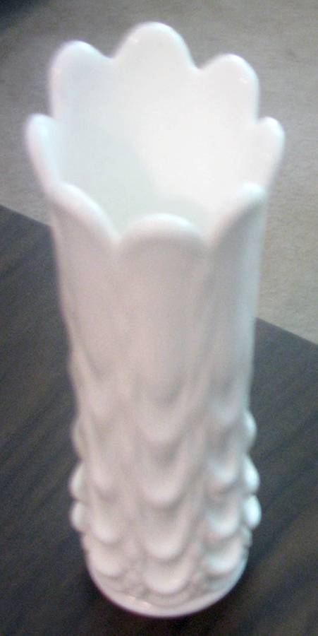 1200 Milkglass Celery Vase by Fostoria-1