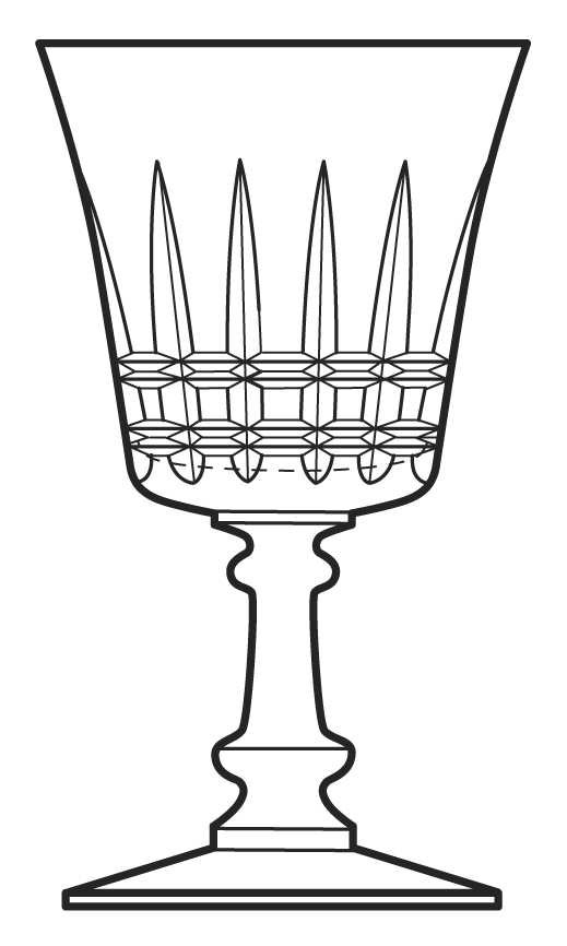 6023-1 Water Goblet by Fostoria-1