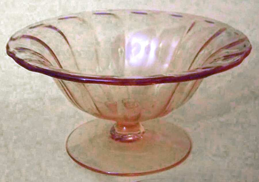2374 Pink Nut Bowl by Fostoria-1