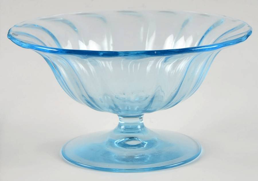 2374 Blue Nut Bowl by Fostoria-1