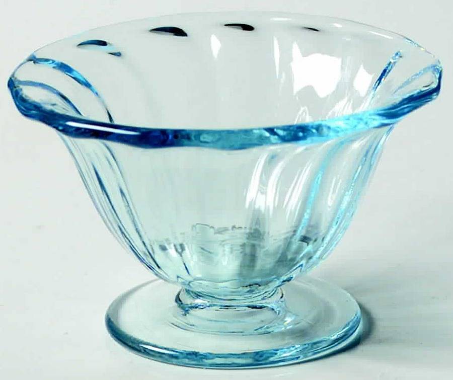 2374 Blue Nut Cup by Fostoria-1