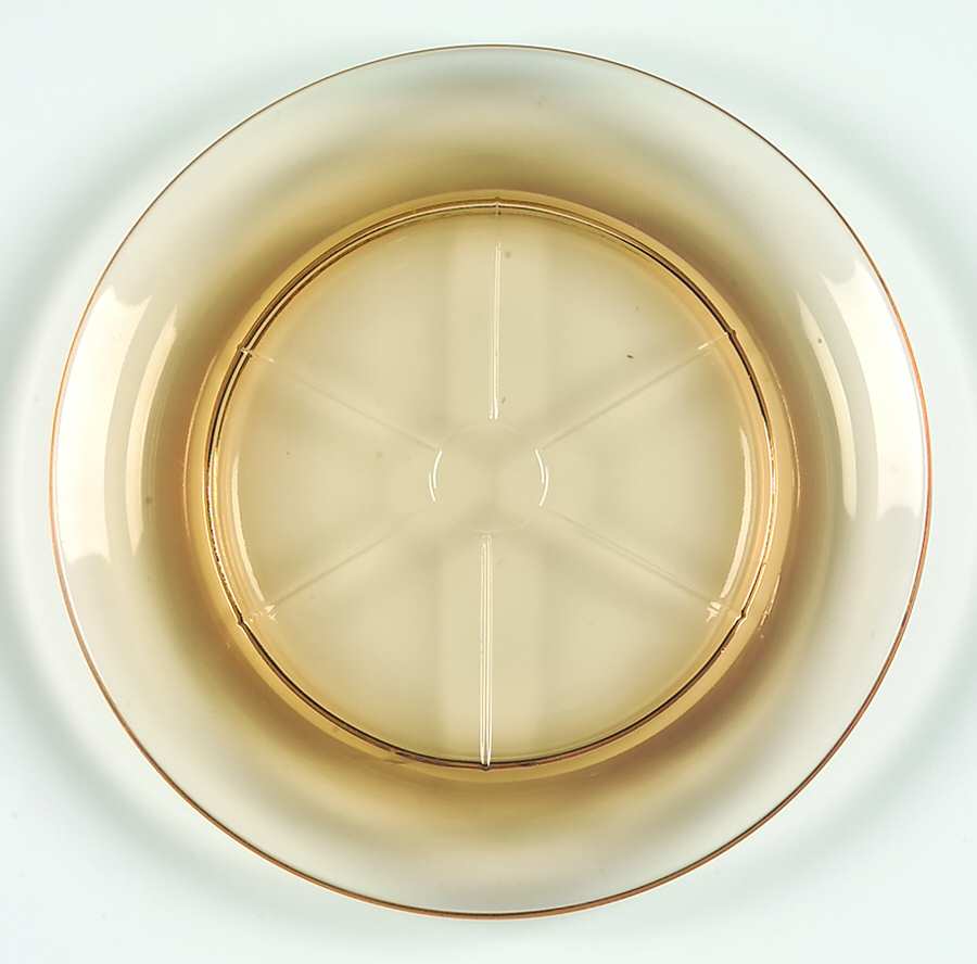 2272 Amber Coaster by Fostoria-1