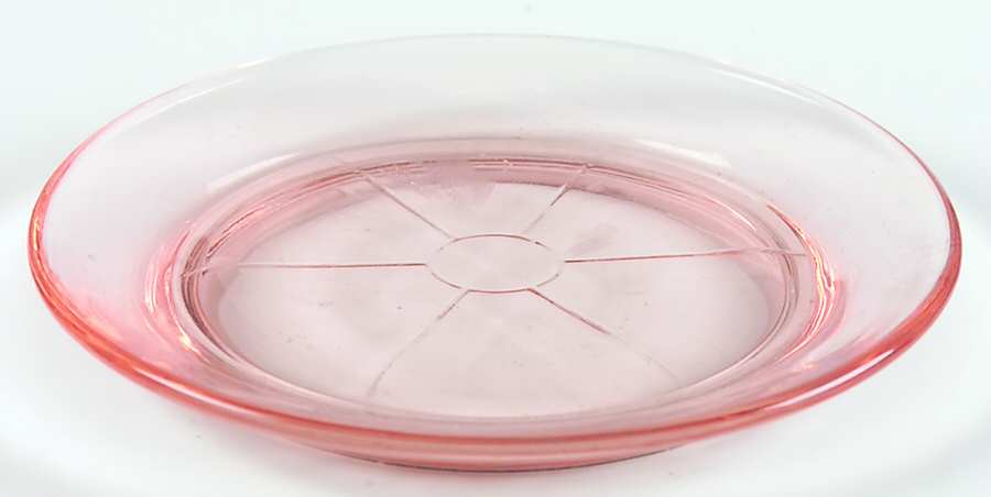 2272 Pink Coaster by Fostoria-1