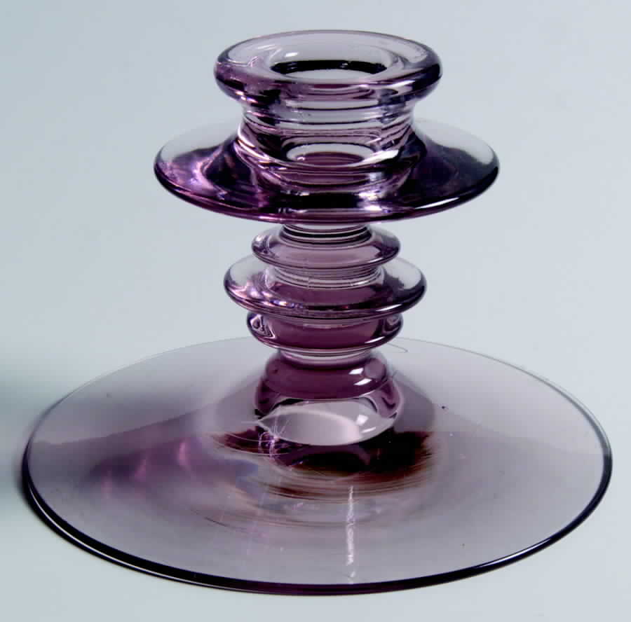 2362 Orchid 3" Single Light Candlestick by Fostoria-1