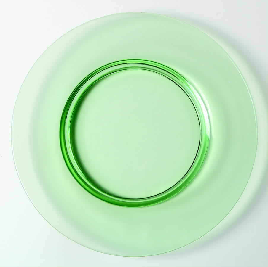 2290 Green 7" Salad Plate by Fostoria-1