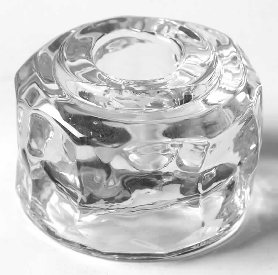 Glacier Clear (Giftware) Single Light Candlestick by Fostoria-1